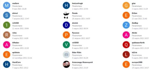 Аватары по первой букве имени DLE